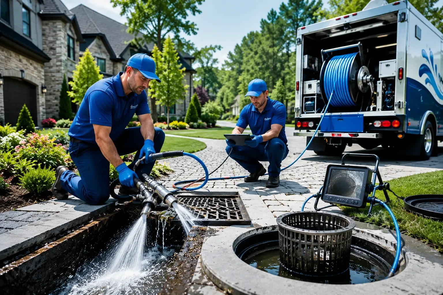 Local outdoor drain cleaning professionals in Bellingham, MA